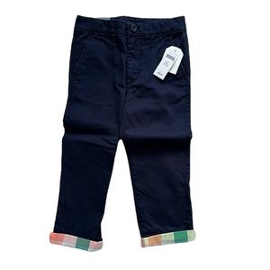 NWT Gap Factory toddler boys navy chino pants